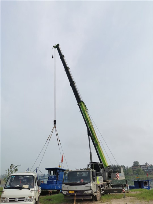 龙沙区桥梁建设吊装案例